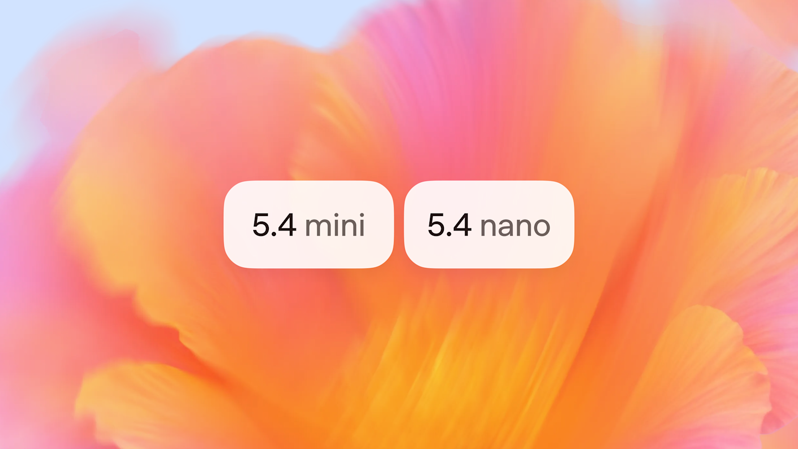 OpenAI 发布 GPT-5.4 mini 和 nano：更小、更快、更智能的小模型