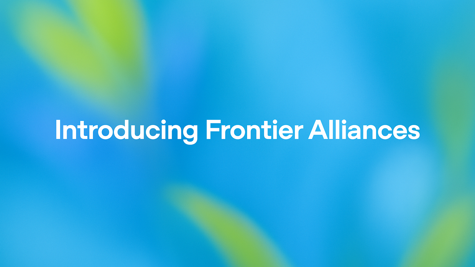 OpenAI 宣布 Frontier 联盟合作伙伴：四大咨询巨头助力企业 AI 转型